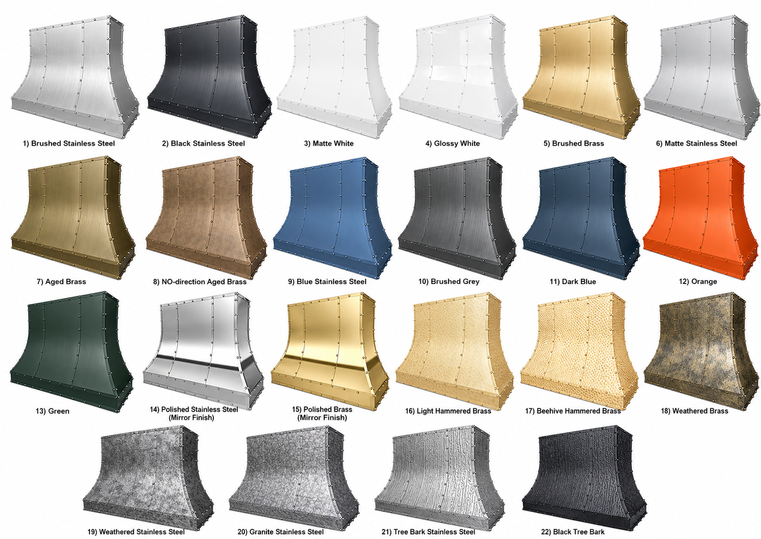 Fobest Custom Stainless Steel Vent Hood FSS-38