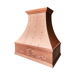 Fobest Custom Statement Copper Range Hood with Apron Design – FCP-359