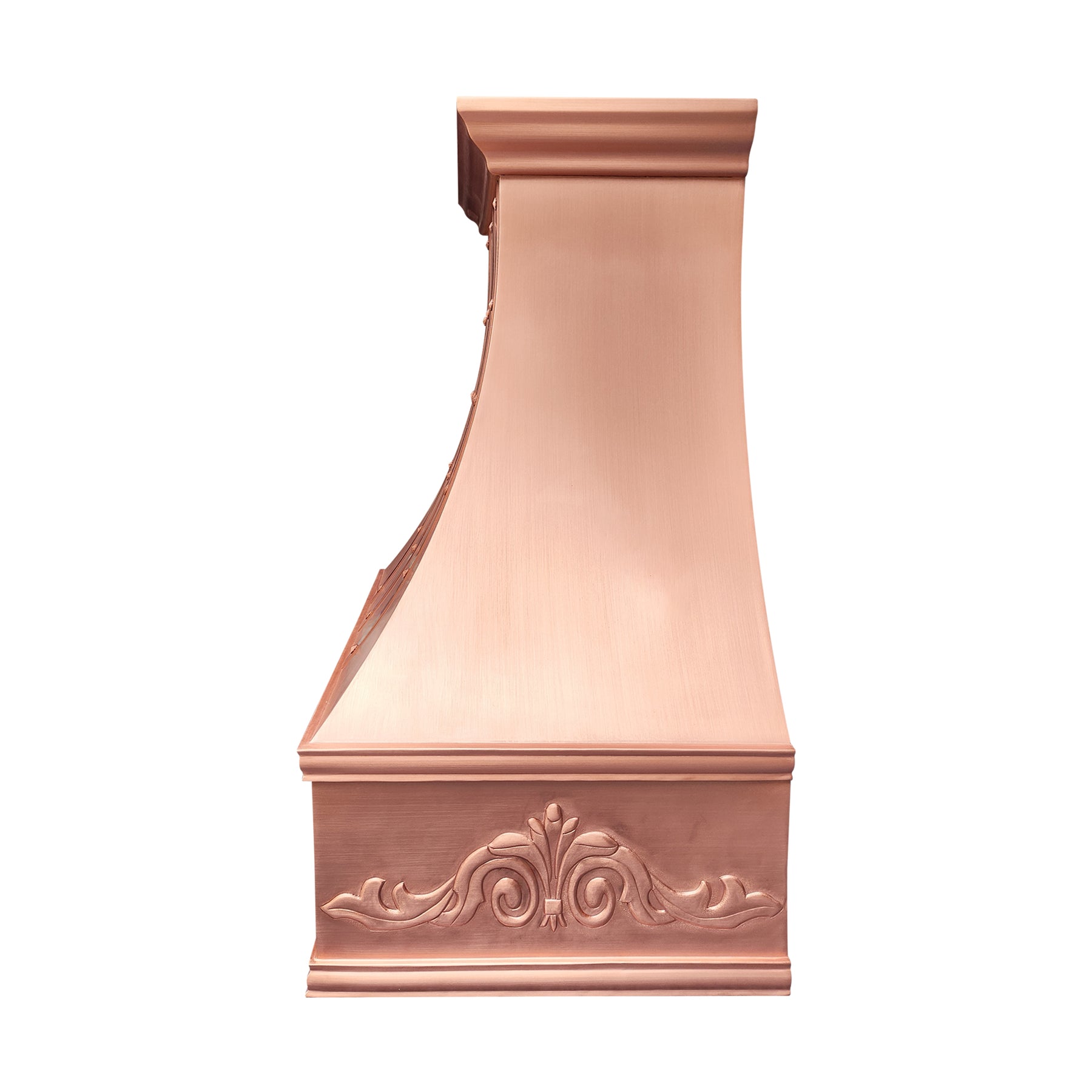 Fobest Custom Statement Copper Range Hood with Apron Design – FCP-359
