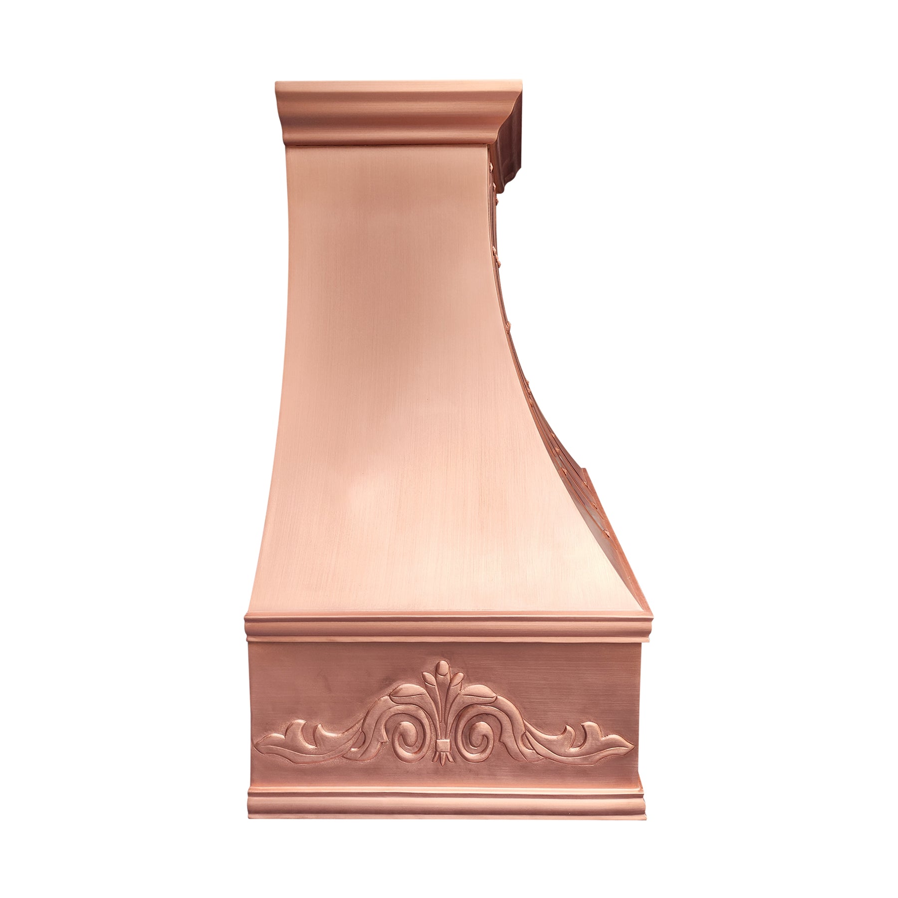 Fobest Custom Statement Copper Range Hood with Apron Design – FCP-359