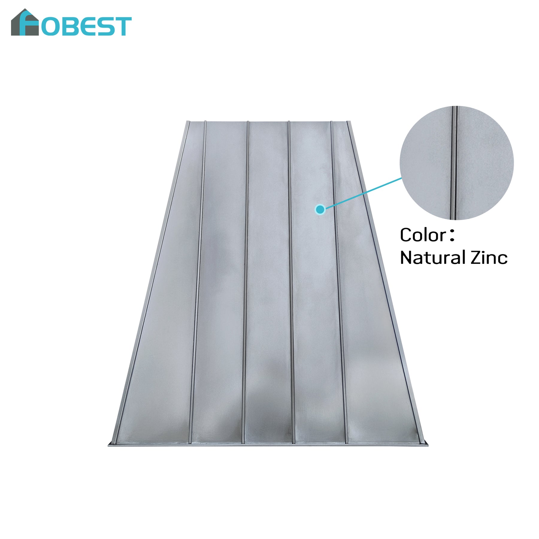 Fobest Custom Tapered Zinc Range Hood with Geometric Design FSS-618