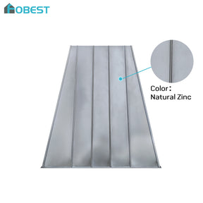 Fobest Custom Tapered Zinc Range Hood with Geometric Design FSS-618