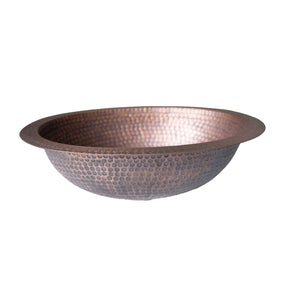 Fobest Copper Bathroom Sink with Oval Shape FVS-3