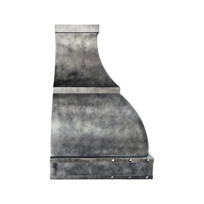 Fobest Custom Weathered Stainless Steel Range Hood with Bell Design FSS-684