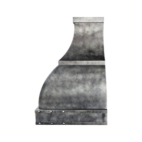 Fobest Custom Weathered Stainless Steel Range Hood with Bell Design FSS-684