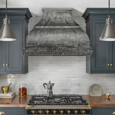 Fobest Custom Weathered Stainless Steel Range Hood with Bell Design FSS-684