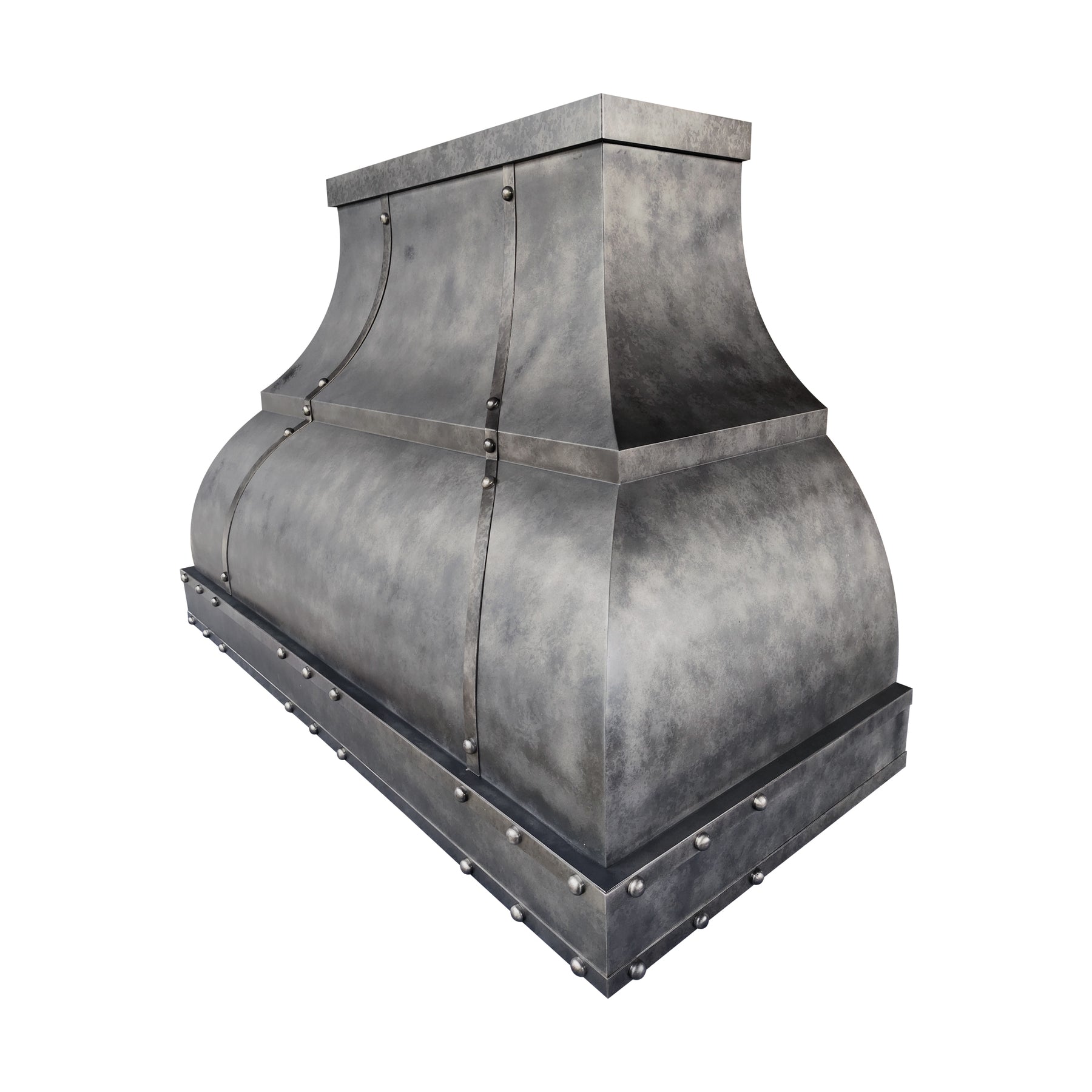 Fobest Custom Weathered Stainless Steel Range Hood with Bell Design FSS-684
