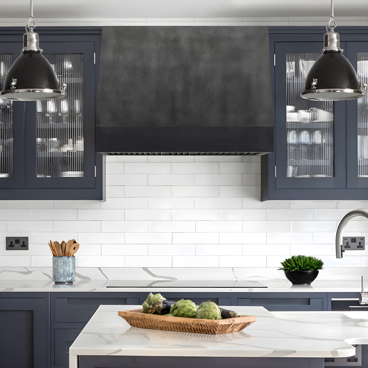 Fobest Custom Zinc Kitchen Range Hoods FSS-483