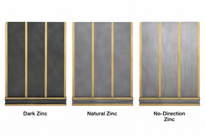 Fobest Custom Zinc Range Hood with Brass Straps FSS-248