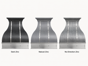 Fobest Custom Zinc Vent Hood Stainless Steel Accent FSS-469