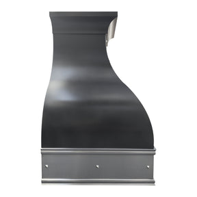 Fobest Custom Zinc Vent Hood Stainless Steel Accent FSS-469