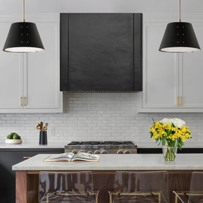 Fobest Dallas Hammered Copper Range Hood with Minimalist Lines FCP-310