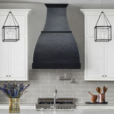 Fobest Dark Hammered Copper Kitchen Hood Bell Shape FCP-305