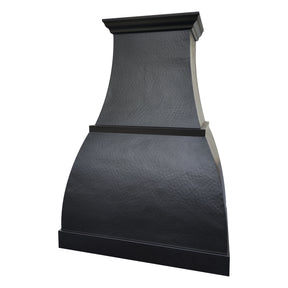 Fobest Dark Hammered Copper Kitchen Hood Bell Shape FCP-305