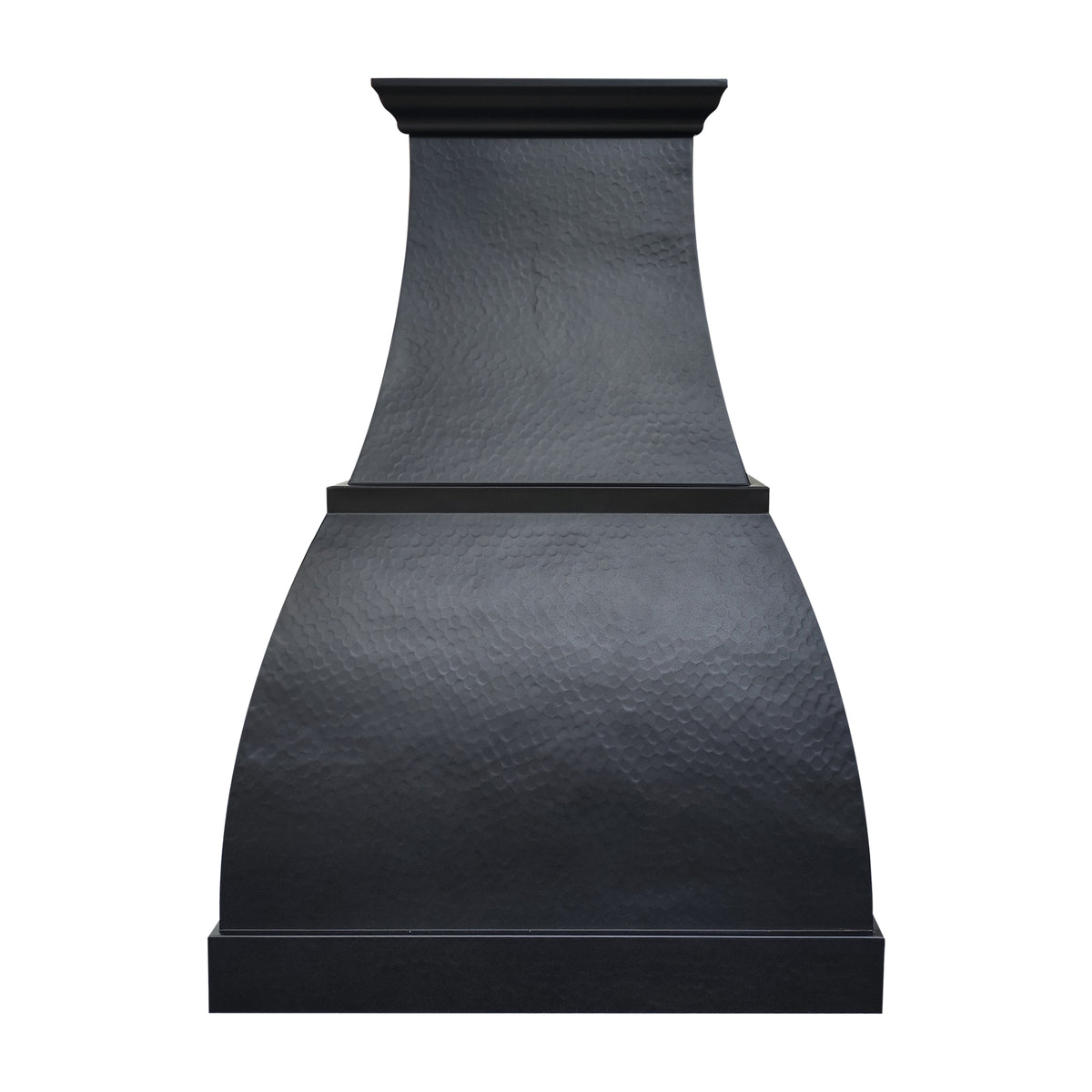 Fobest Dark Hammered Copper Kitchen Hood Bell Shape FCP-305