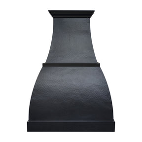 Fobest Dark Hammered Copper Kitchen Hood Bell Shape FCP-305