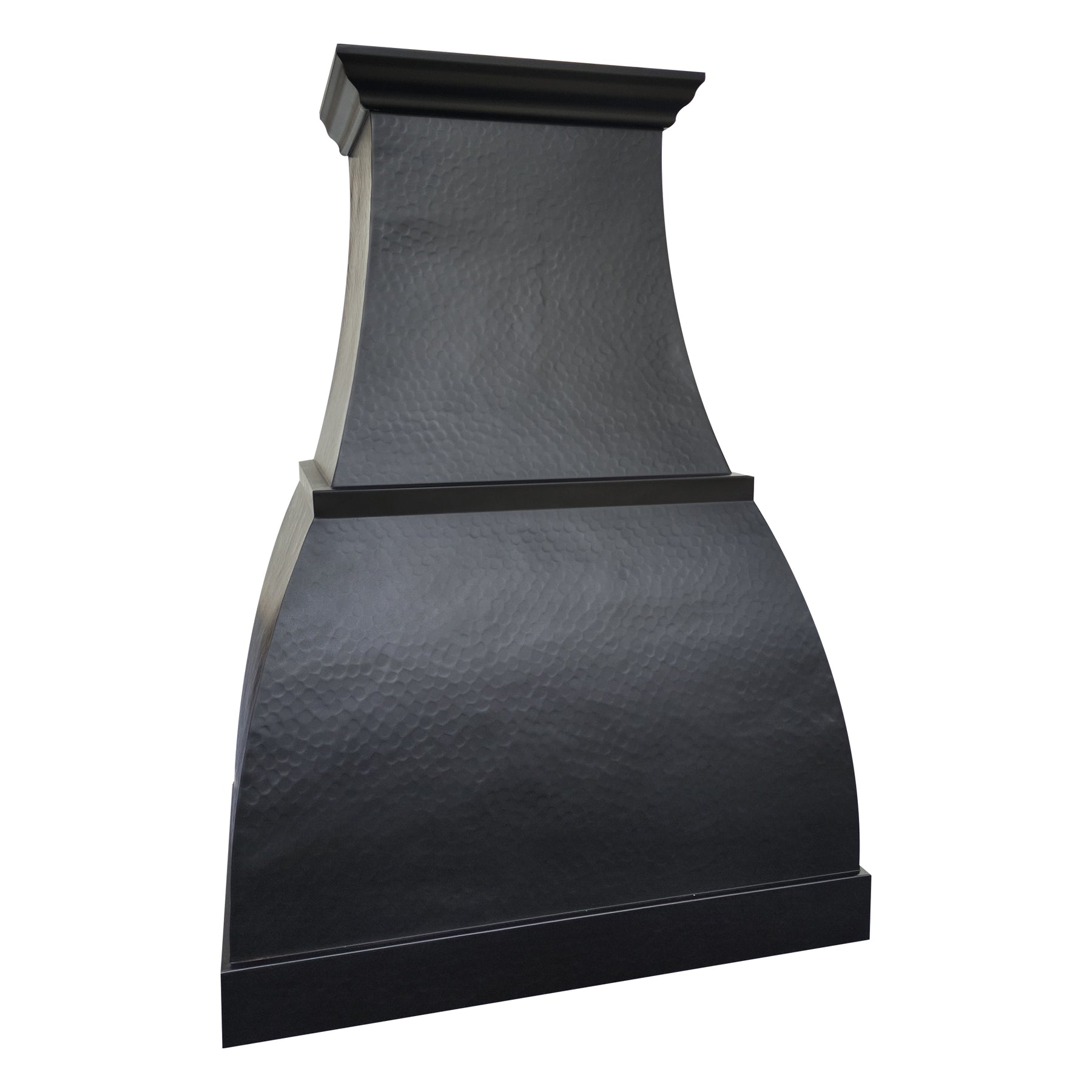 Fobest Dark Hammered Copper Kitchen Hood Bell Shape FCP-305