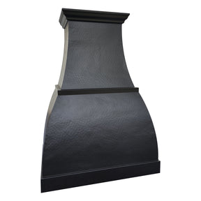 Fobest Dark Hammered Copper Kitchen Hood Bell Shape FCP-305