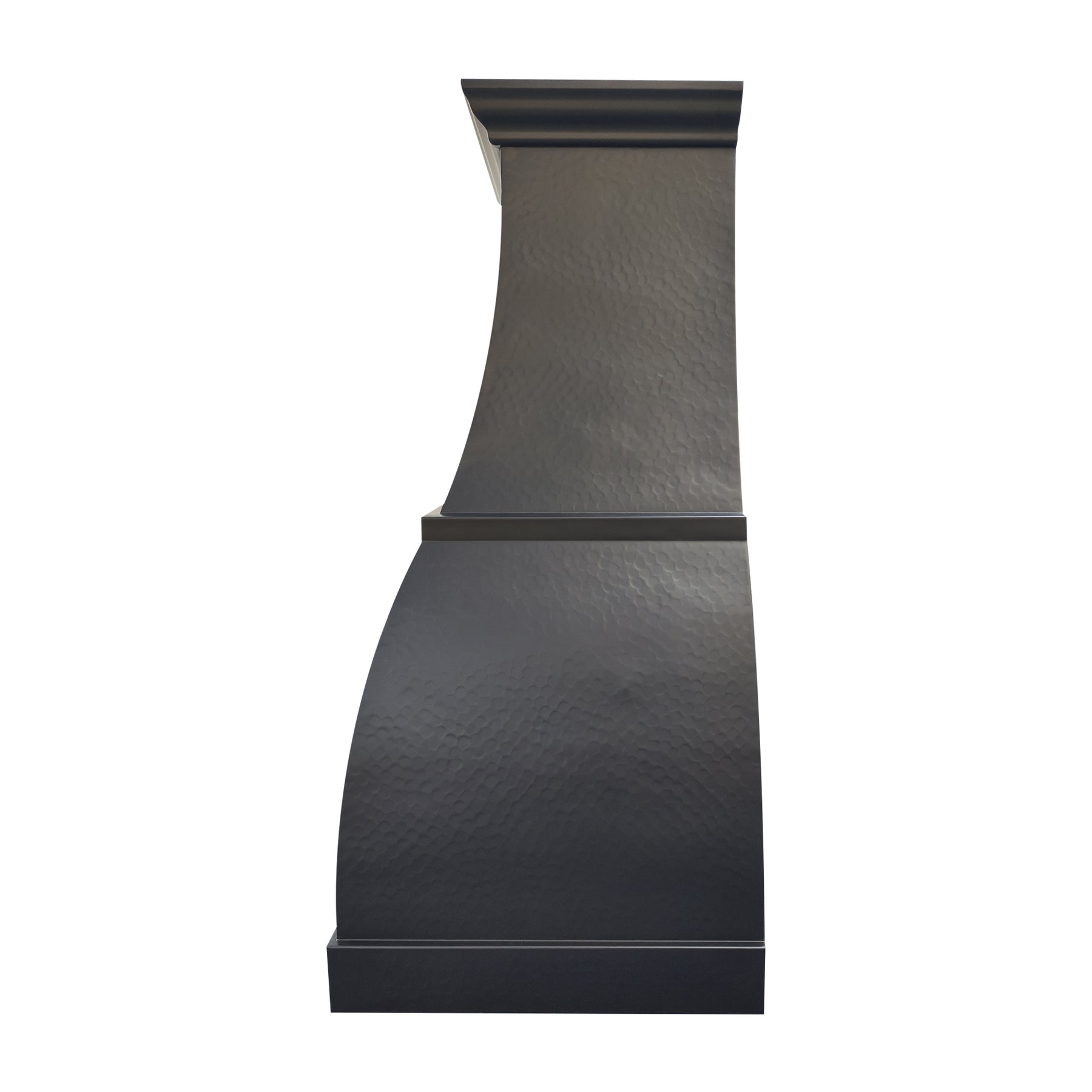 Fobest Dark Hammered Copper Kitchen Hood Bell Shape FCP-305