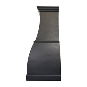 Fobest Dark Hammered Copper Kitchen Hood Bell Shape FCP-305