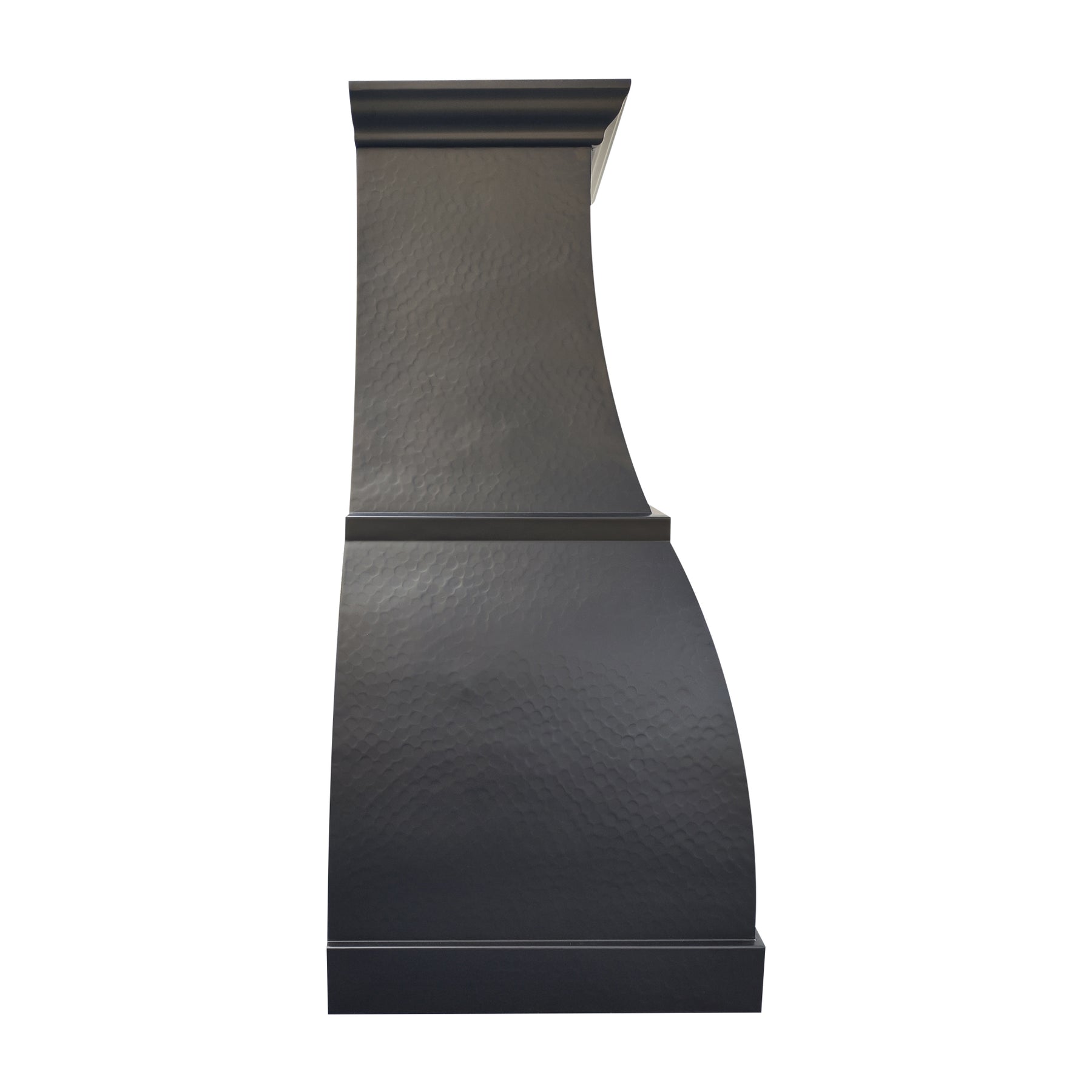 Fobest Dark Hammered Copper Kitchen Hood Bell Shape FCP-305