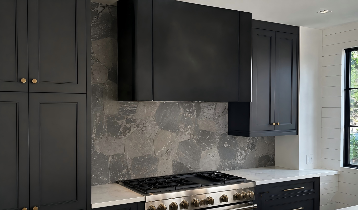 Fobest Dark Zinc Range Hood with Contemporary Design FSS-405