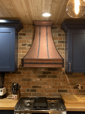 Fobest Farmhouse Antique Copper Range Hood FCP-7