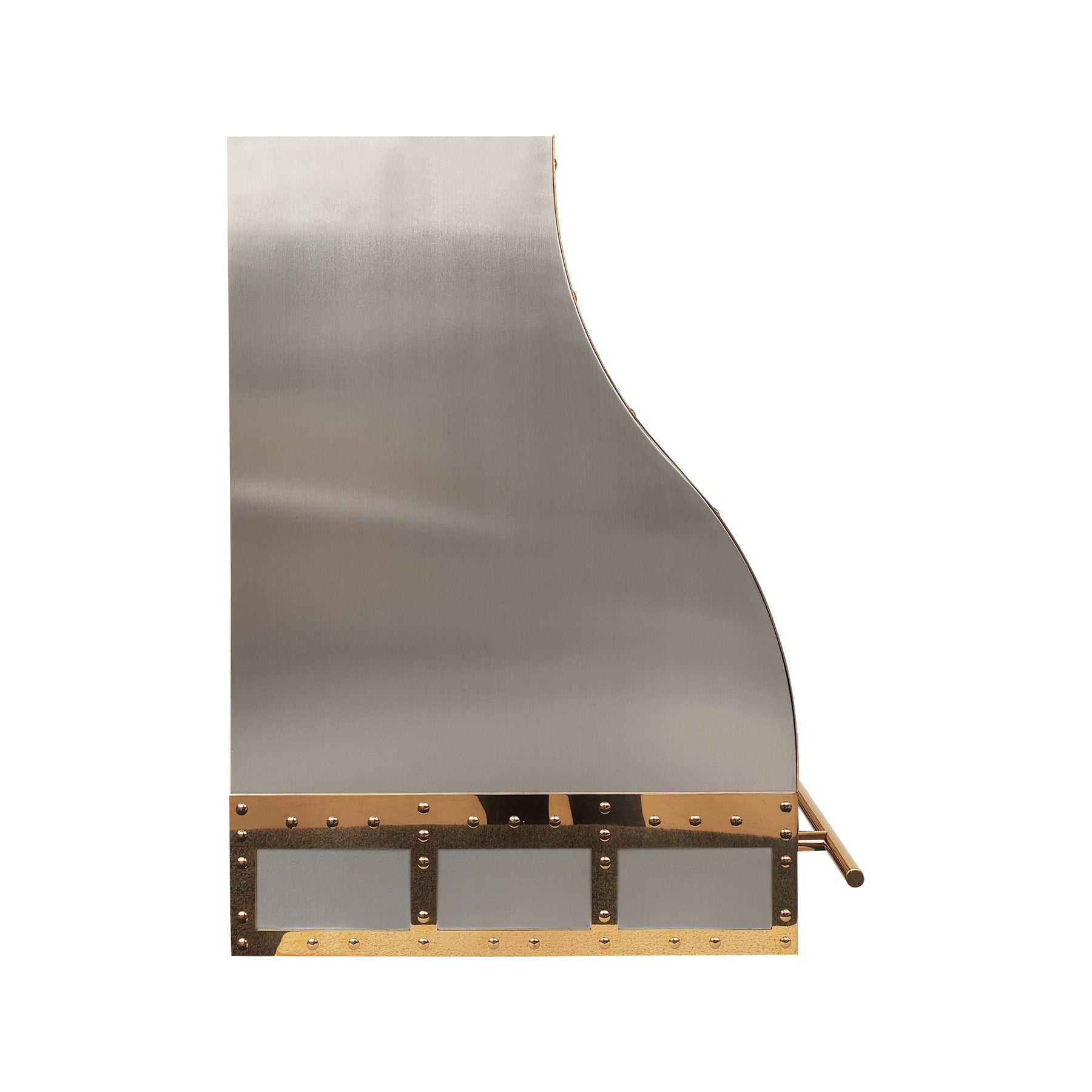 Fobest Festival Present Stainless Steel Range Hood with Brass Decor FSS-733