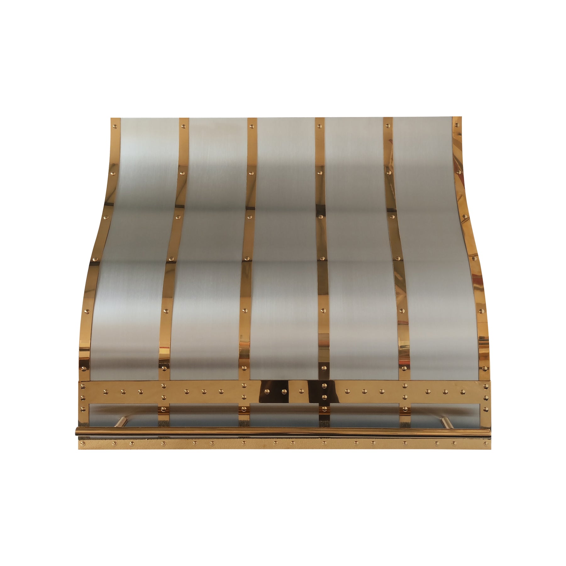 Fobest Festival Present Stainless Steel Range Hood with Brass Decor FSS-733