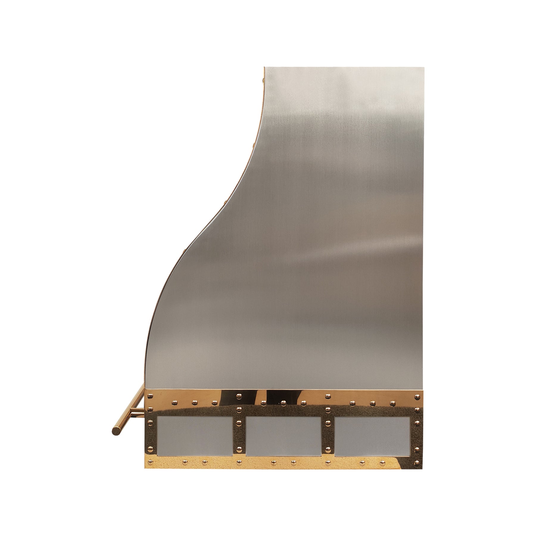 Fobest Festival Present Stainless Steel Range Hood with Brass Decor FSS-733
