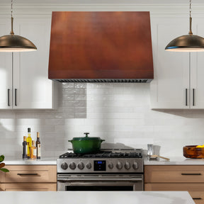 Fobest Warm Tone Fire Copper Kitchen Range Hood FCP-331