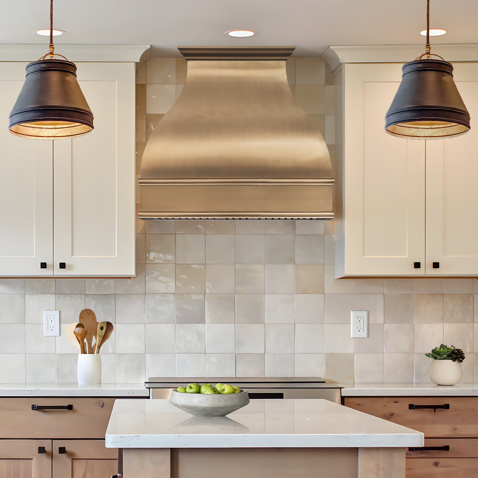 Fobest Florida Classic Bell Shaped Brass Range Hood FSS-506