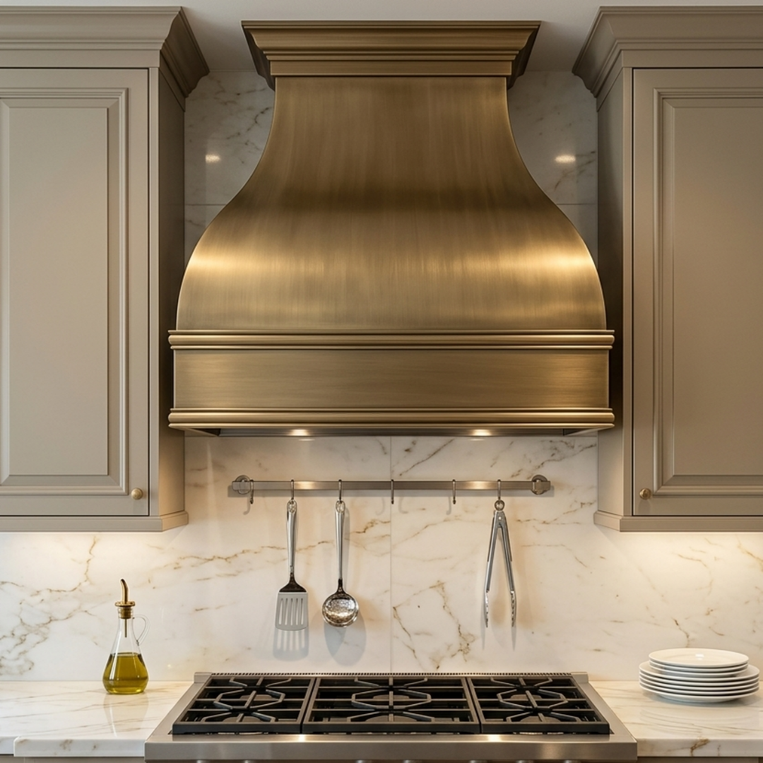 Fobest Florida Classic Bell Shaped Brass Range Hood FSS-506
