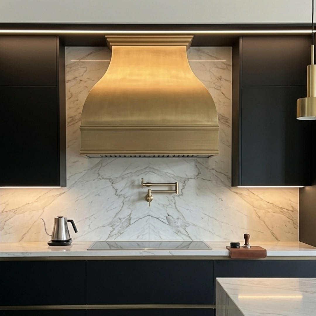 Fobest Florida Classic Bell Shaped Brass Range Hood FSS-506