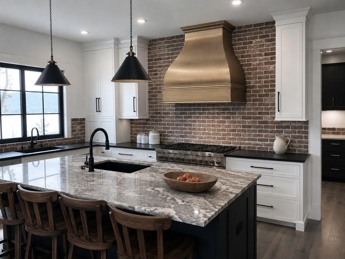 Fobest Florida Classic Bell Shaped Brass Range Hood FSS-506