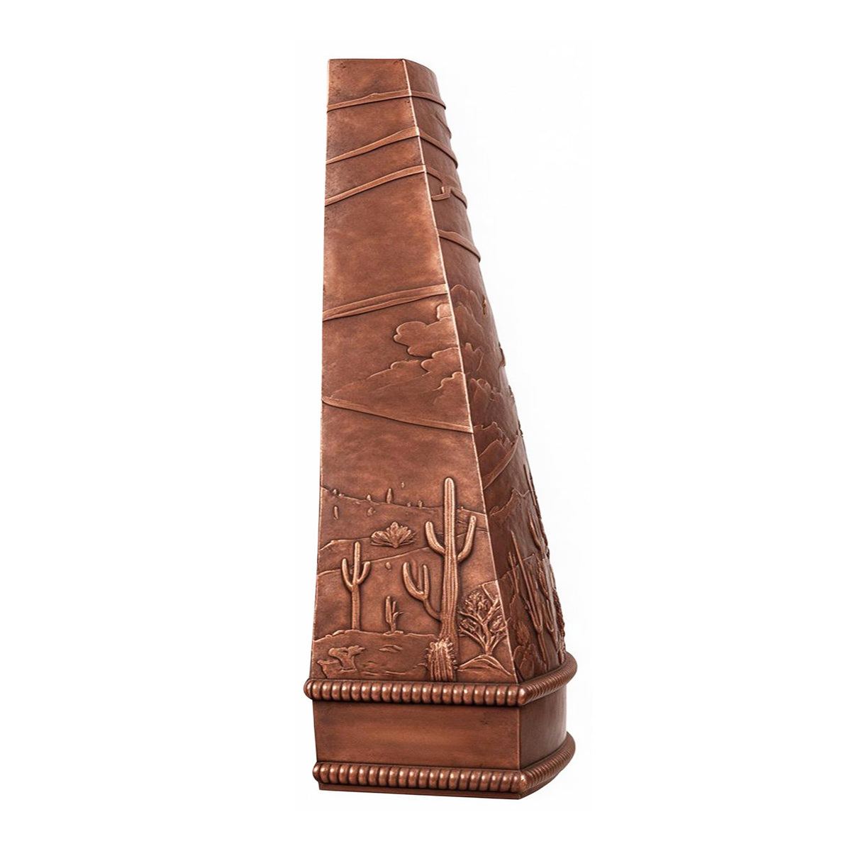 Fobest Florida Custom Copper Range Hood with Desert Pattern FCP-402