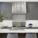 Fobest Florida Zinc Kitchen Range Hoods with Vertical Seams FSS-507