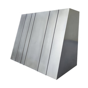 Fobest Florida Zinc Kitchen Range Hoods with Vertical Seams FSS-507