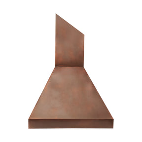 Fobest Geometric Copper Metal Range Hood with Clear Lines FCP-391