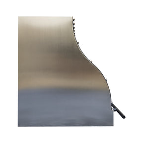 Fobest Georgia Stainless Steel Custom Range Hood with Black Accents FSS-515