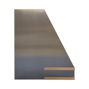 Fobest Georgia Stainless Steel Kitchen Hood with Brass Decor FSS-516