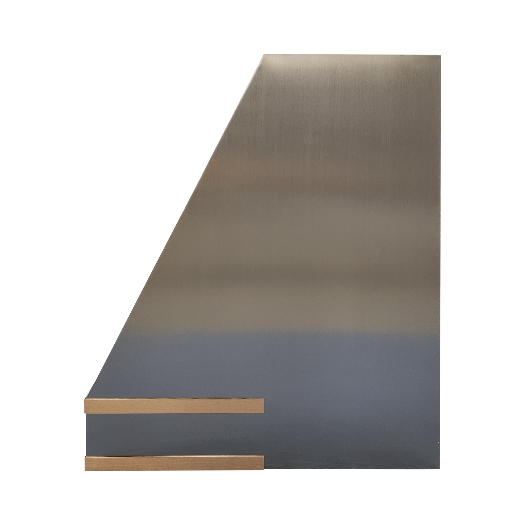 Fobest Georgia Stainless Steel Kitchen Hood with Brass Decor FSS-516