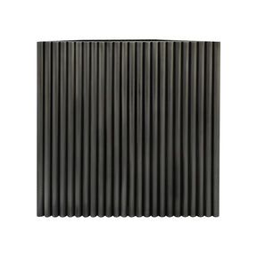 Fobest Grey Fluted Metal Range Hood Stainless Steel FSS-481