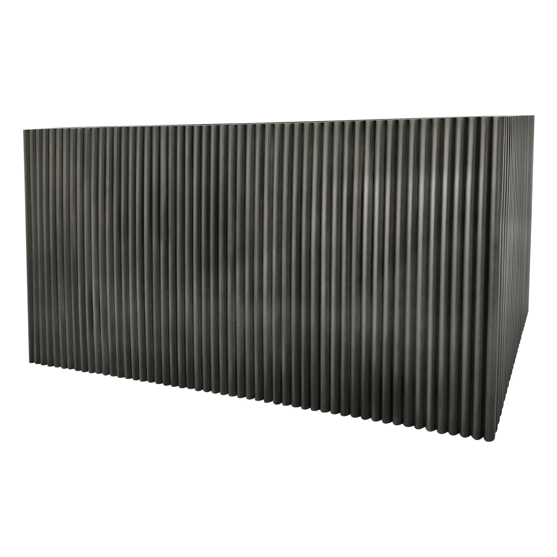 Fobest Grey Fluted Metal Range Hood Stainless Steel FSS-481