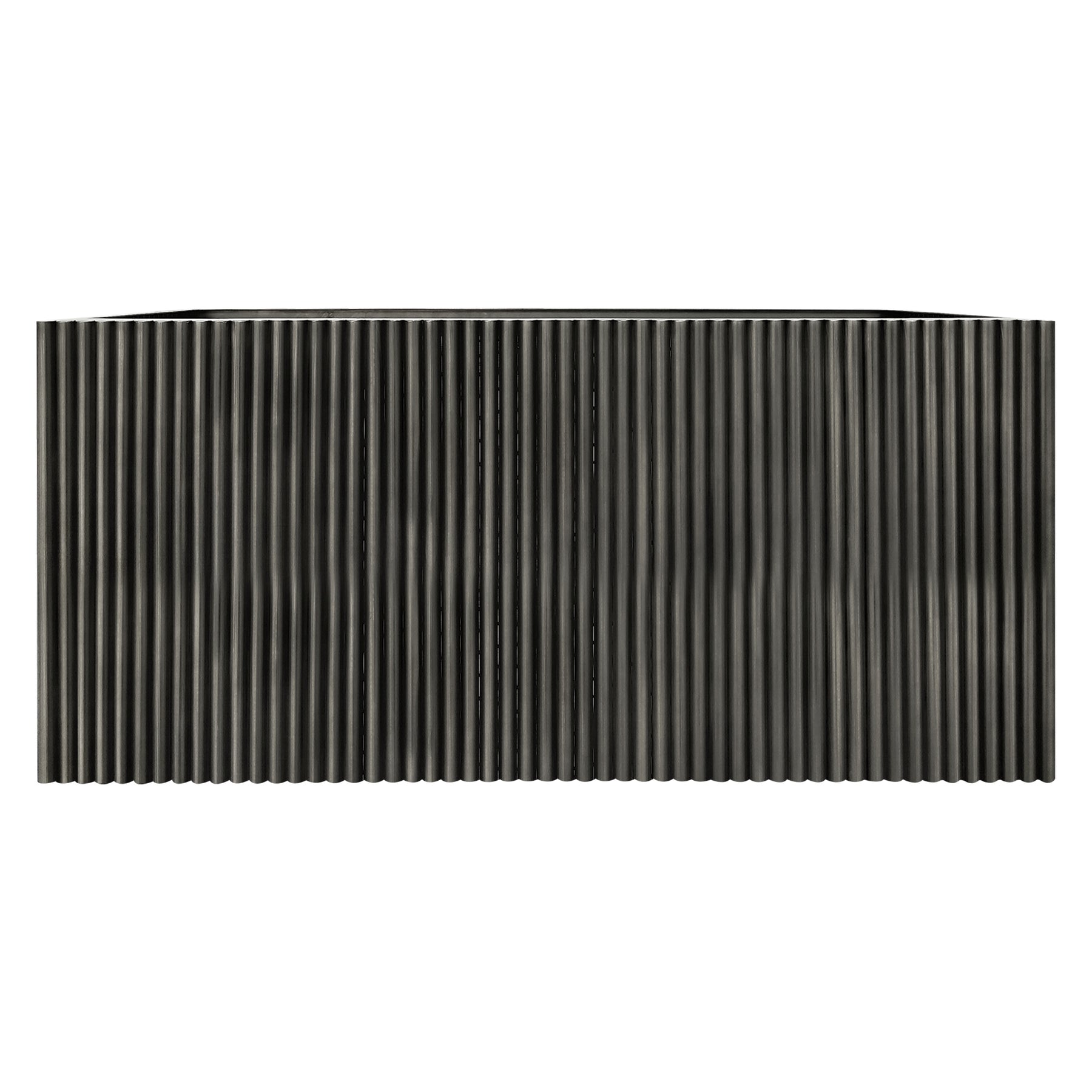 Fobest Grey Fluted Metal Range Hood Stainless Steel FSS-481