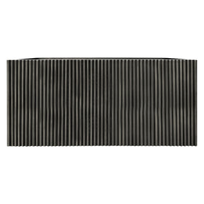 Fobest Grey Fluted Metal Range Hood Stainless Steel FSS-481