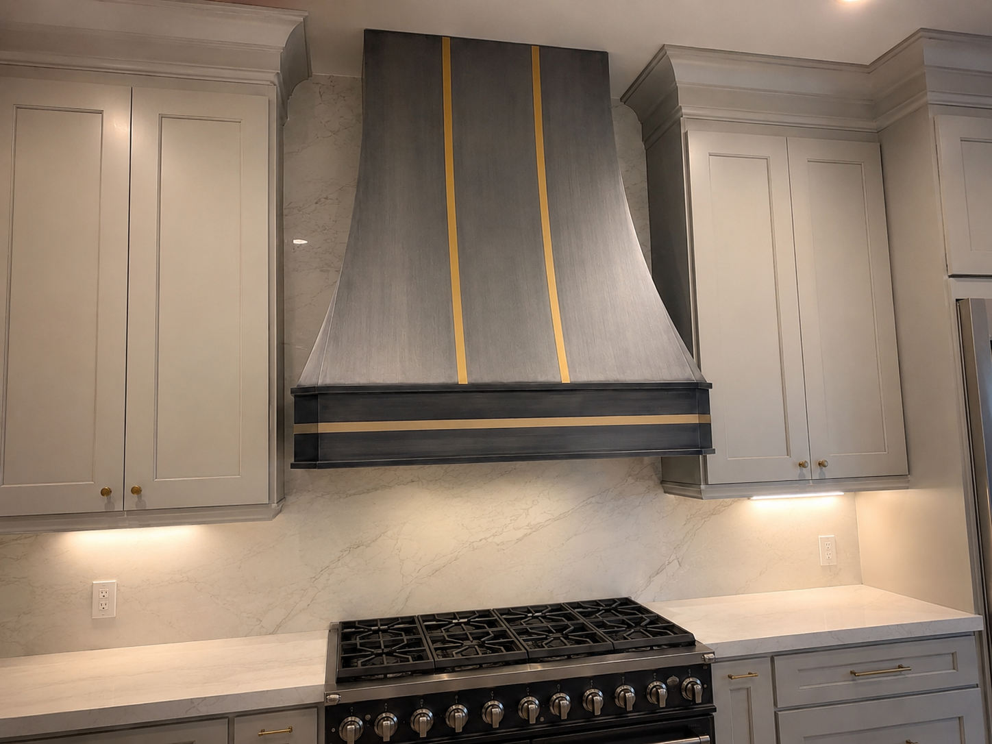 Fobest Grey Stainless Steel Custom Range Hood FSS-120