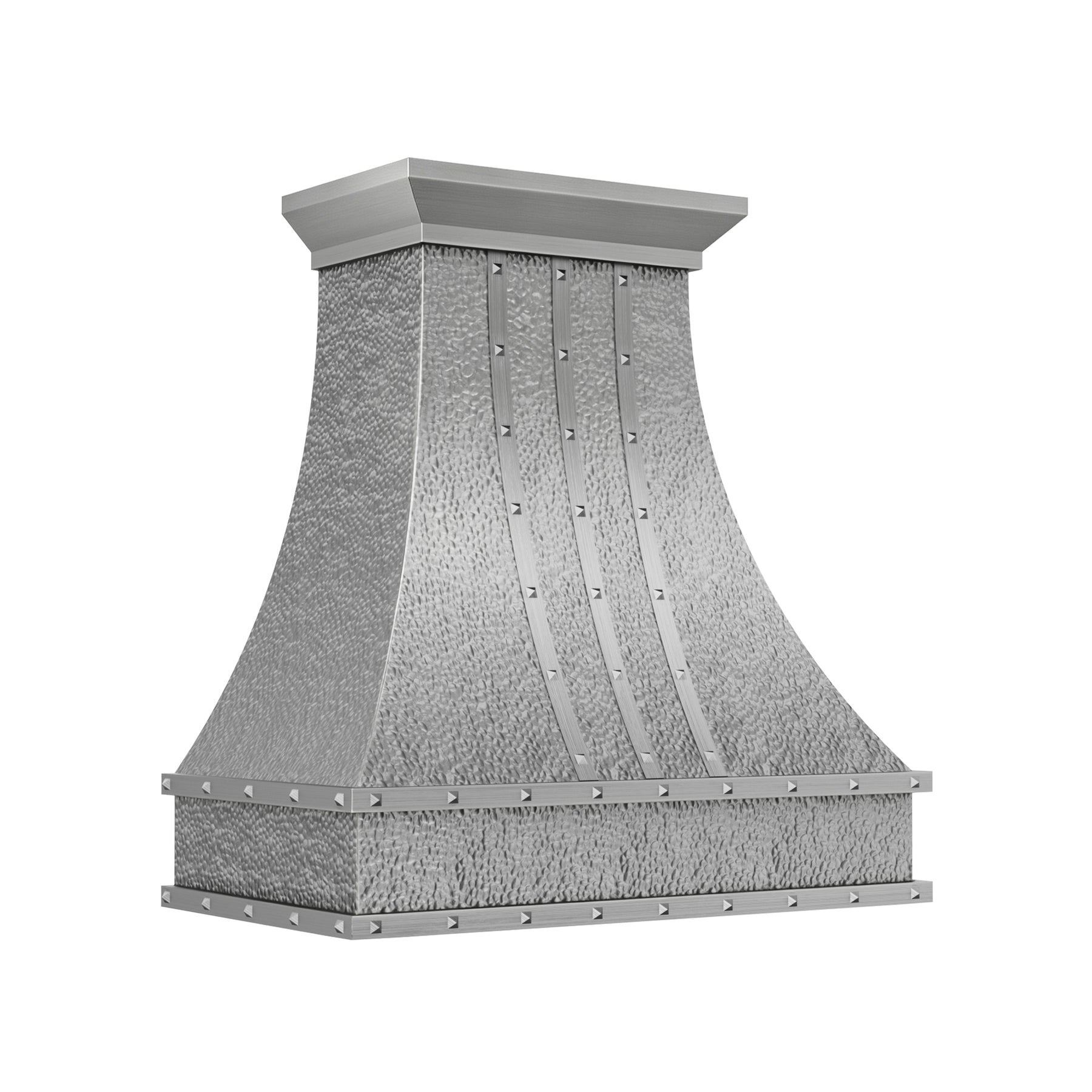 Fobest Hammered Stainless Steel Range Hood with Square Rivets FSS-718