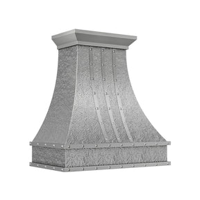 Fobest Hammered Stainless Steel Range Hood with Square Rivets FSS-718