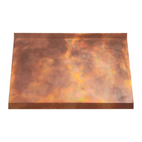 Fobest Hand-Hammered Fire Copper Range Hood for Artisan Luxury Kitchen FCP-313